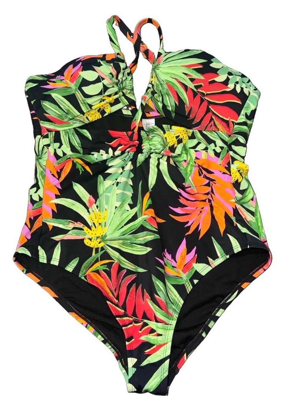 Sofia by Sofia Vergara Claudia 1X 16W - 18W‎ One Piece Swimsuit Tropical Resort
